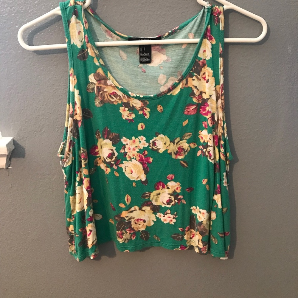 Floral Forever 21 Tank